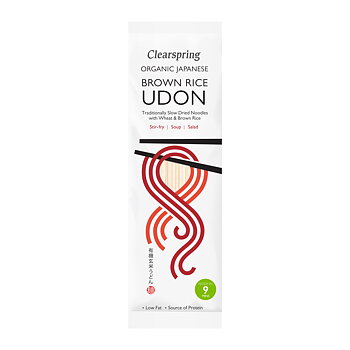 Nudlar Udon Råris Vete 200g x12, EKO