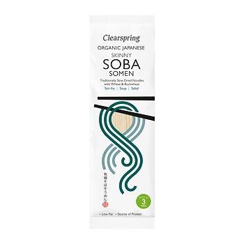 Nudlar Soba Somen (Smala) 200g x12, EKO