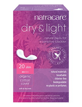 Inkontinensskydd dry+light Slim 20st. x6, EKO