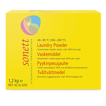 Tvättmedelspulver 1,2kg x4