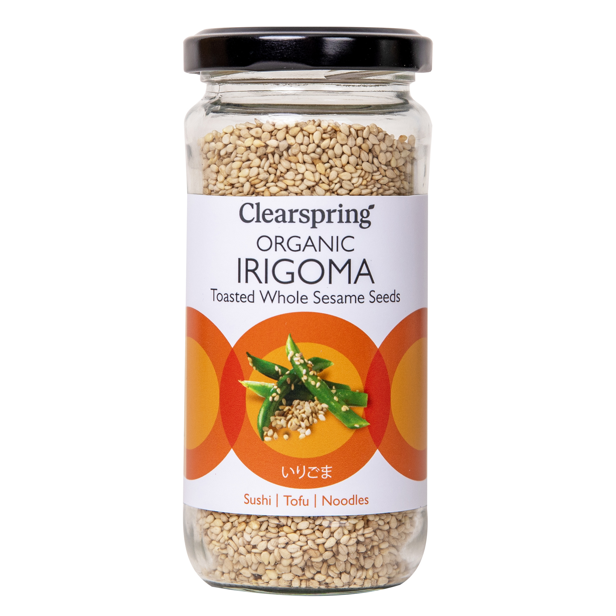 Irigoma - rostade sesamfrön 100g x6, EKO
