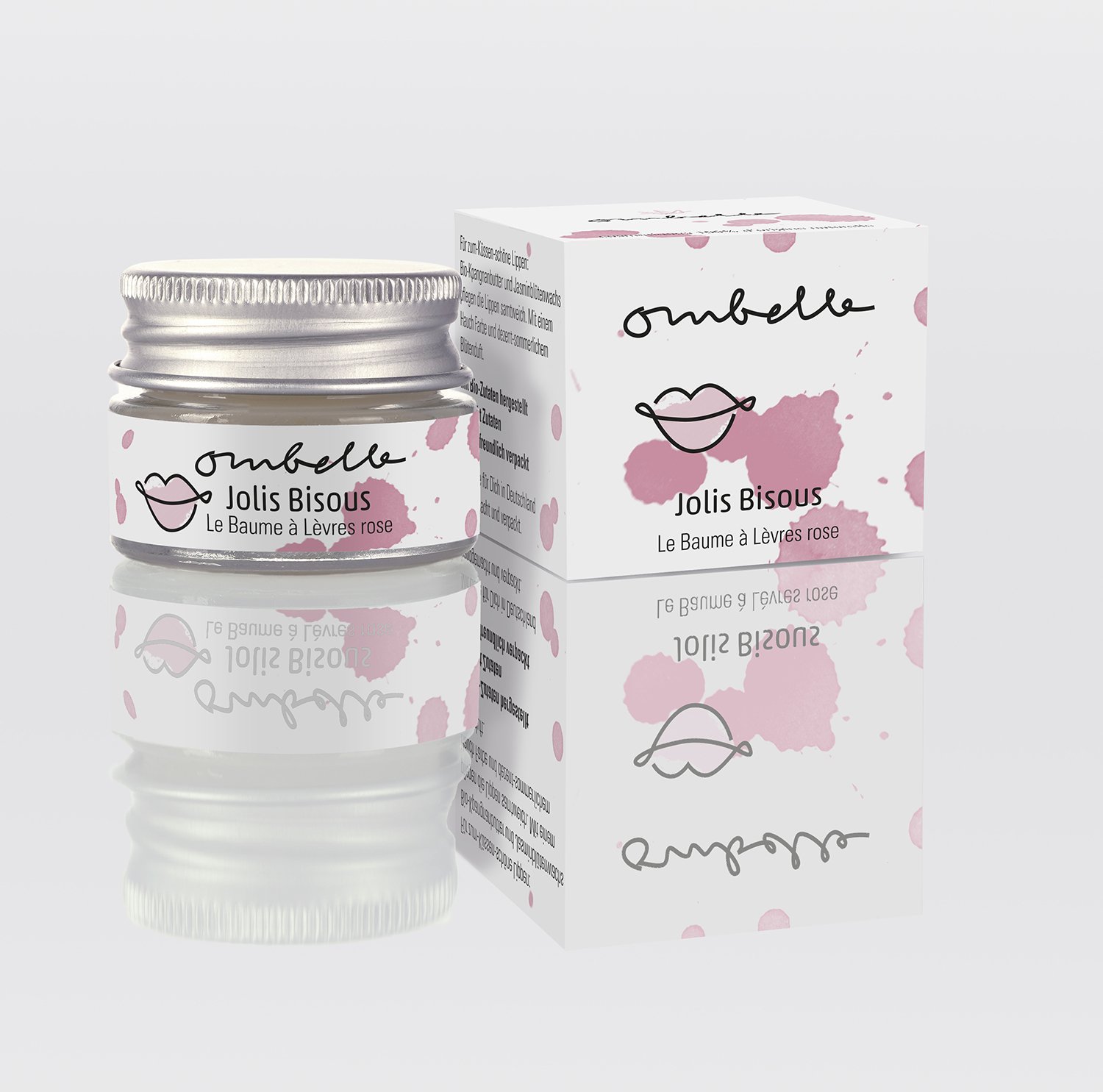 Lip Balm Jolis Bisous (Transparent) 5g x6, EKO