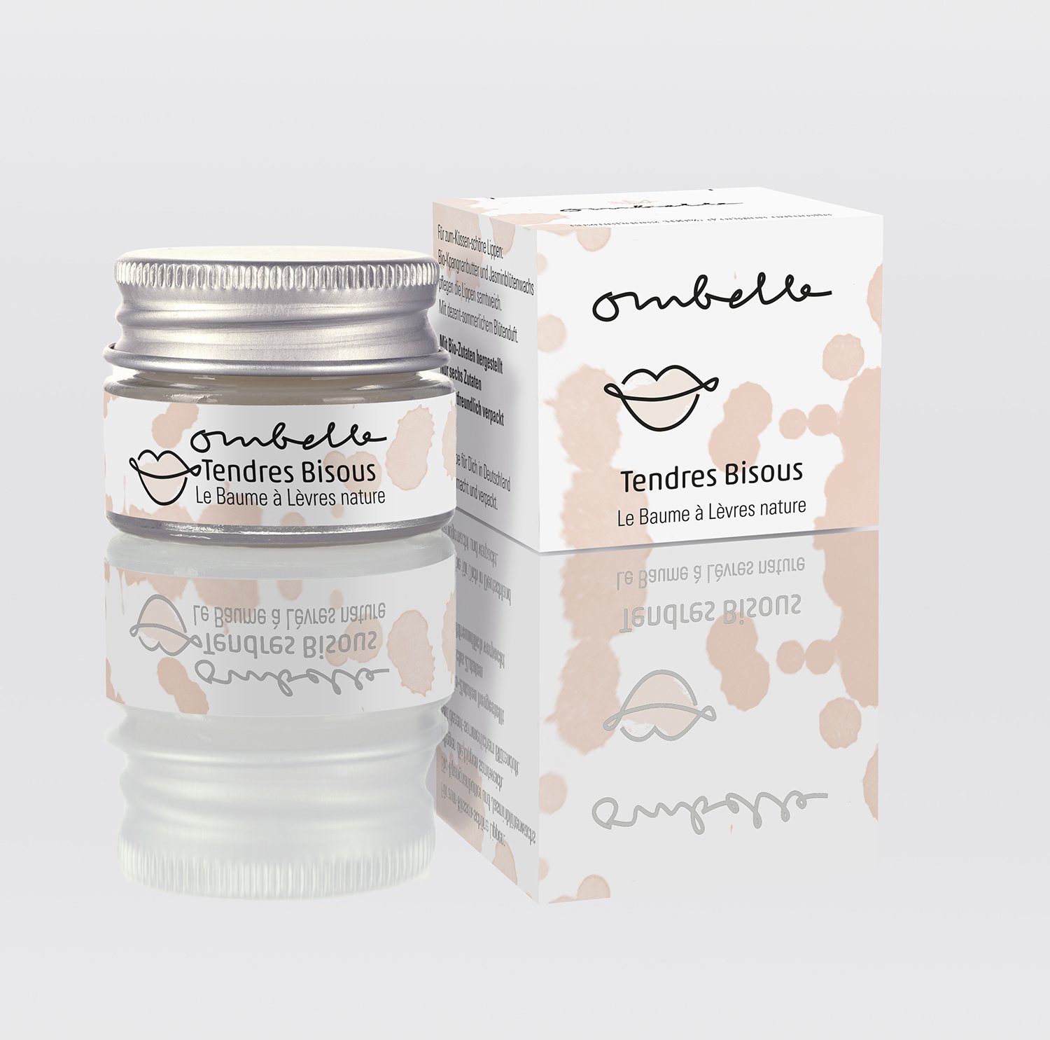 Lip Balm Tendres Bisous (Rosé) 5g x6, EKO