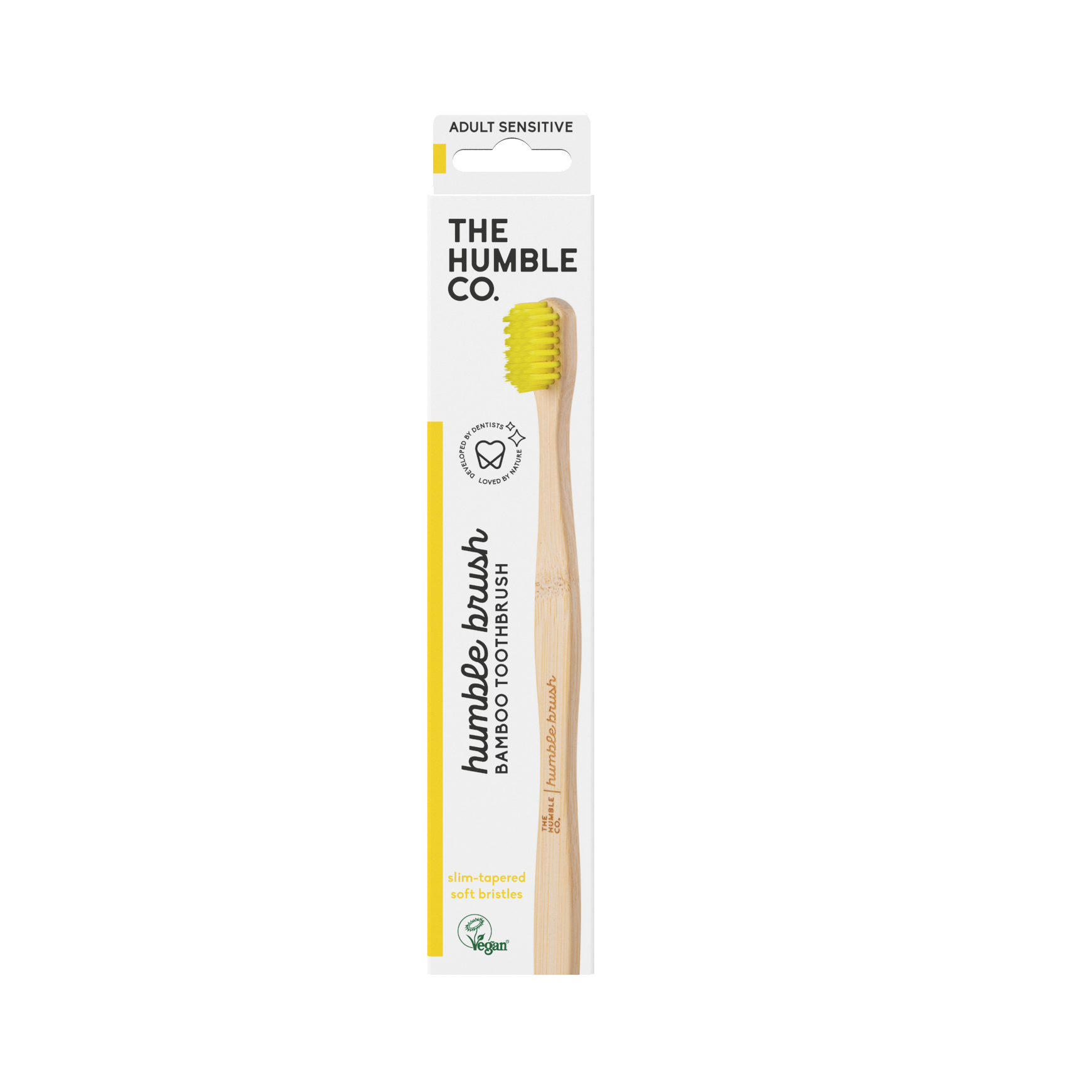 Tandborste bambu gul extra mjuk x20
