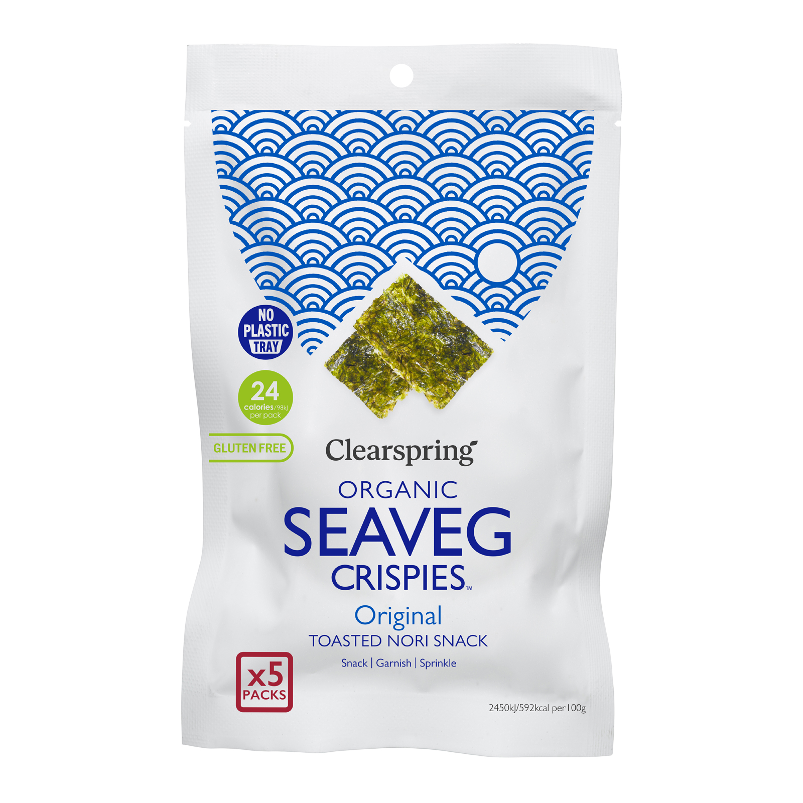 Alg Crispies (Original) Multipack 5x4g x6, EKO