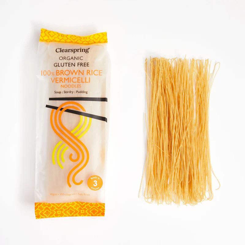 Nudlar Råris Vermicelli (glutenfri) 180g x8, EKO