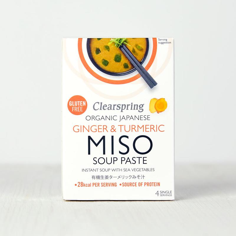 Misosoppa Ginger & Tumeric (4x15g) x8, EKO