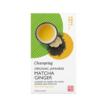 Organic Japanese Matcha Ginger 20p x4, EKO