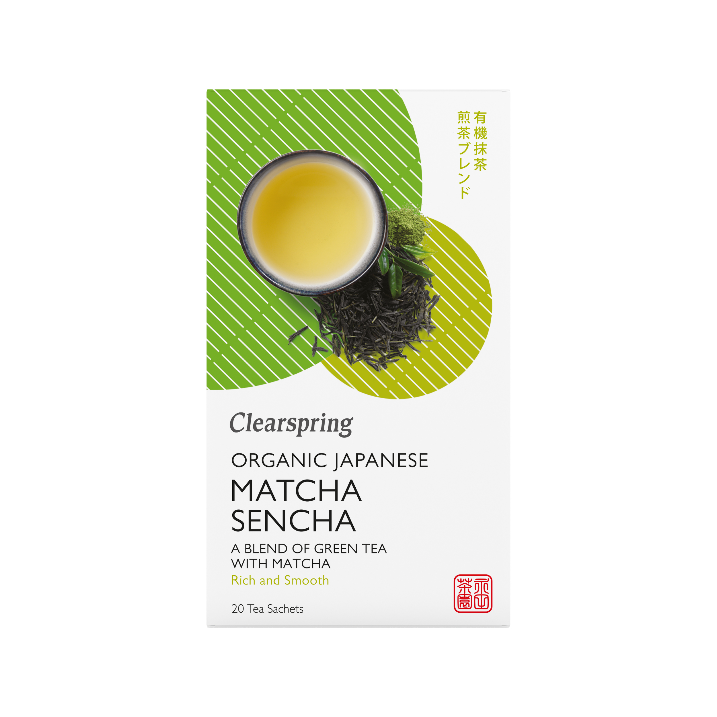 Organic Japanese Matcha Sencha 20p x4, EKO