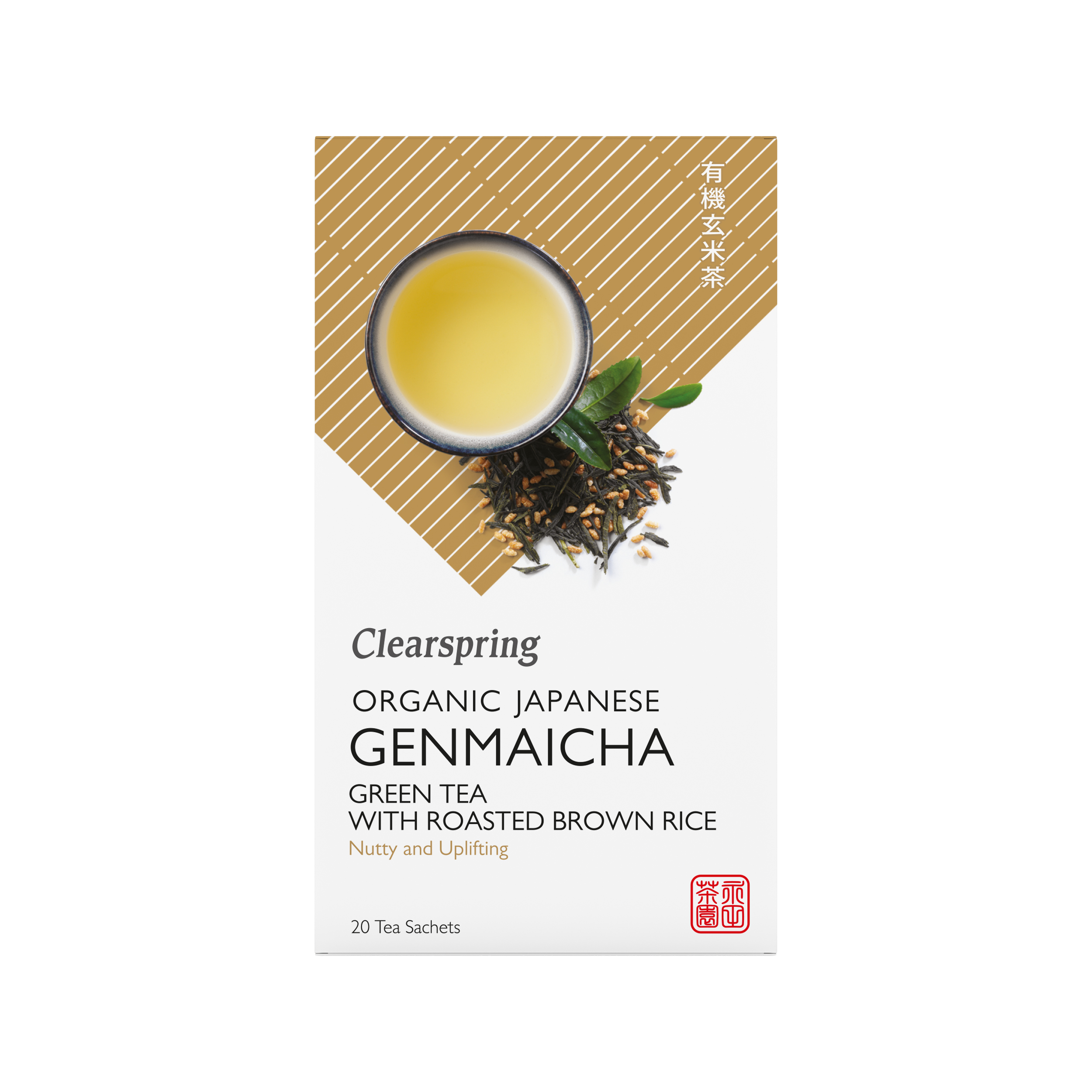 Organic Japanese Genmaicha 20p x4, EKO