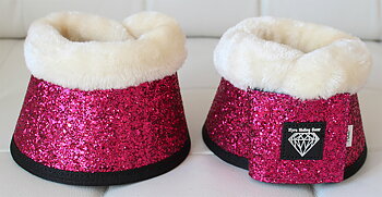 BELL BOOTS SPARKLY CERISE TEDDY