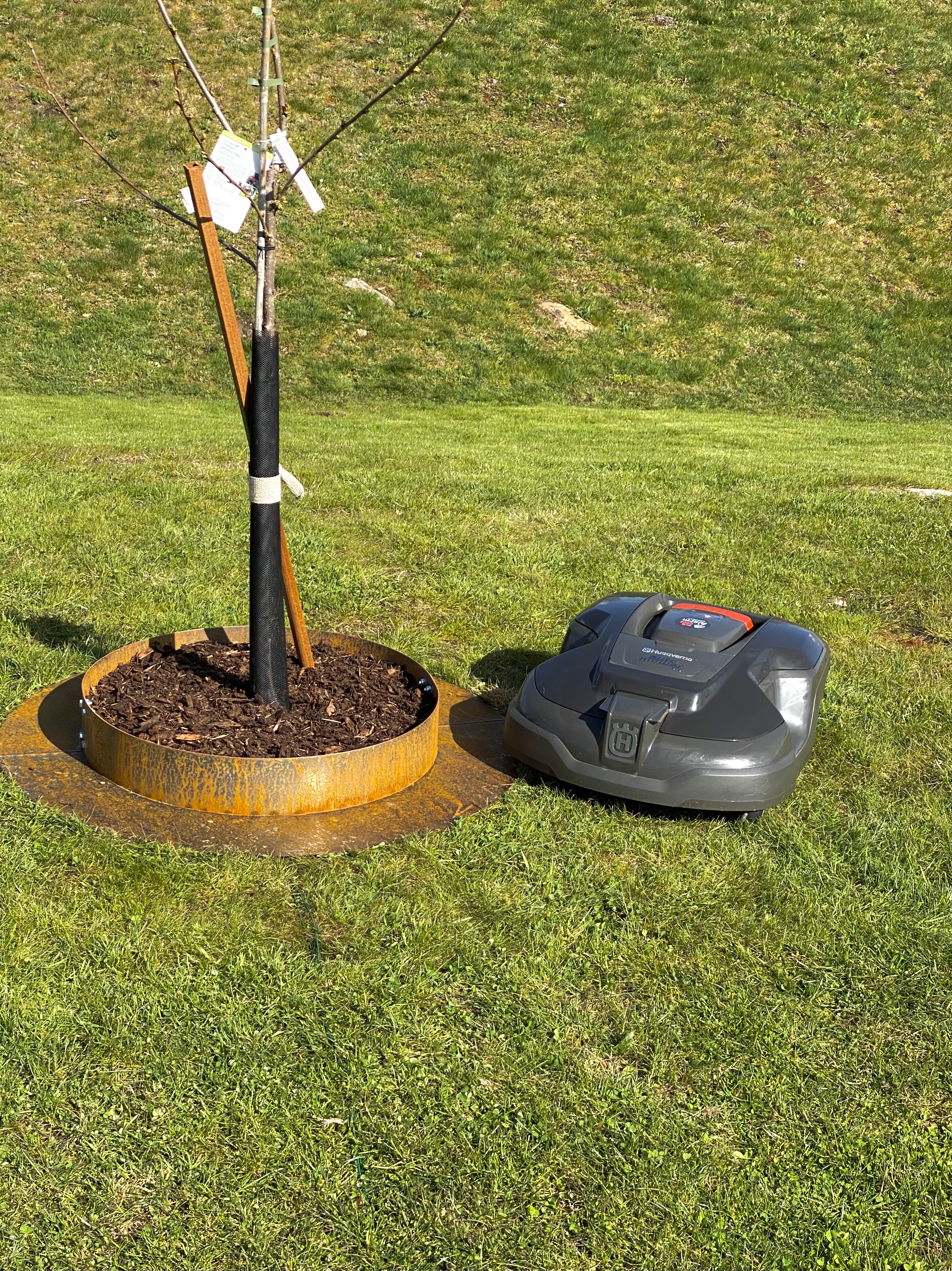 Robotring, 2 mm 92 cm diameter med 10 cm kant - 2