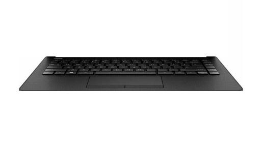 HP Top Case & Keyboard, Black - Nordisk layout