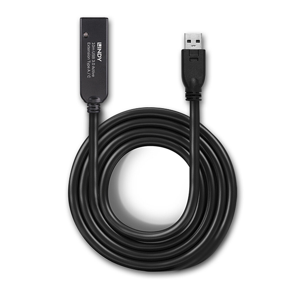 Lindy 10m USB 3.0 Active Extension Type A to C - 3