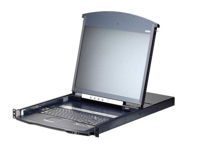 Aten 8-Port 19” LED-backlit LCD