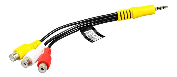 Samsung BN39-01154H - 3.5mm Jack to 3x Female RCA