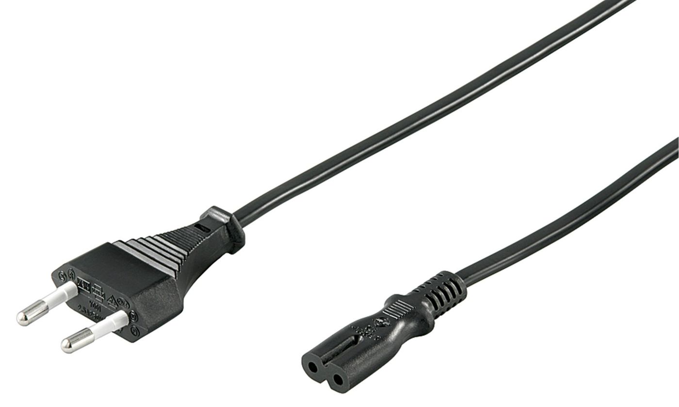 MicroConnect Power Cord CEE 7/16 - C7 1.8m