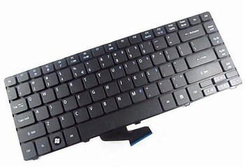HP Keyboard (Nordic), Black