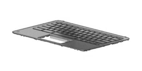 HP Keyboard/top cover (includes keyboard cable)