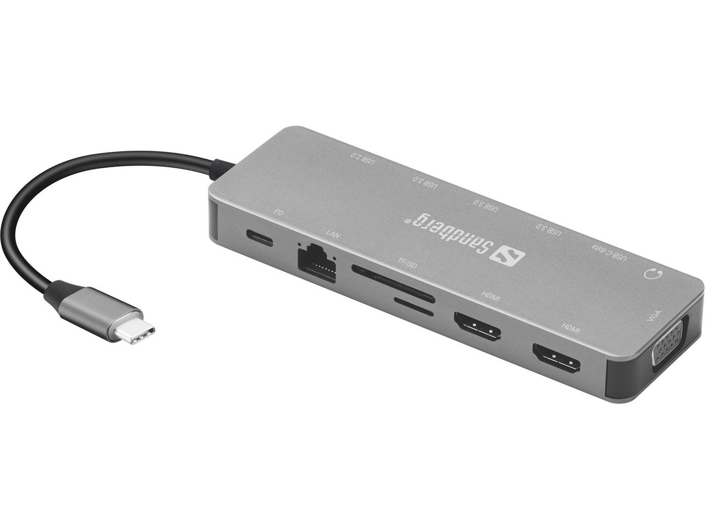 Sandberg USB-C 13-in-1 Travel Dock - 2