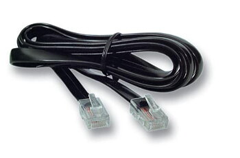 MicroConnect RJ12-RJ45 3m M/M Black