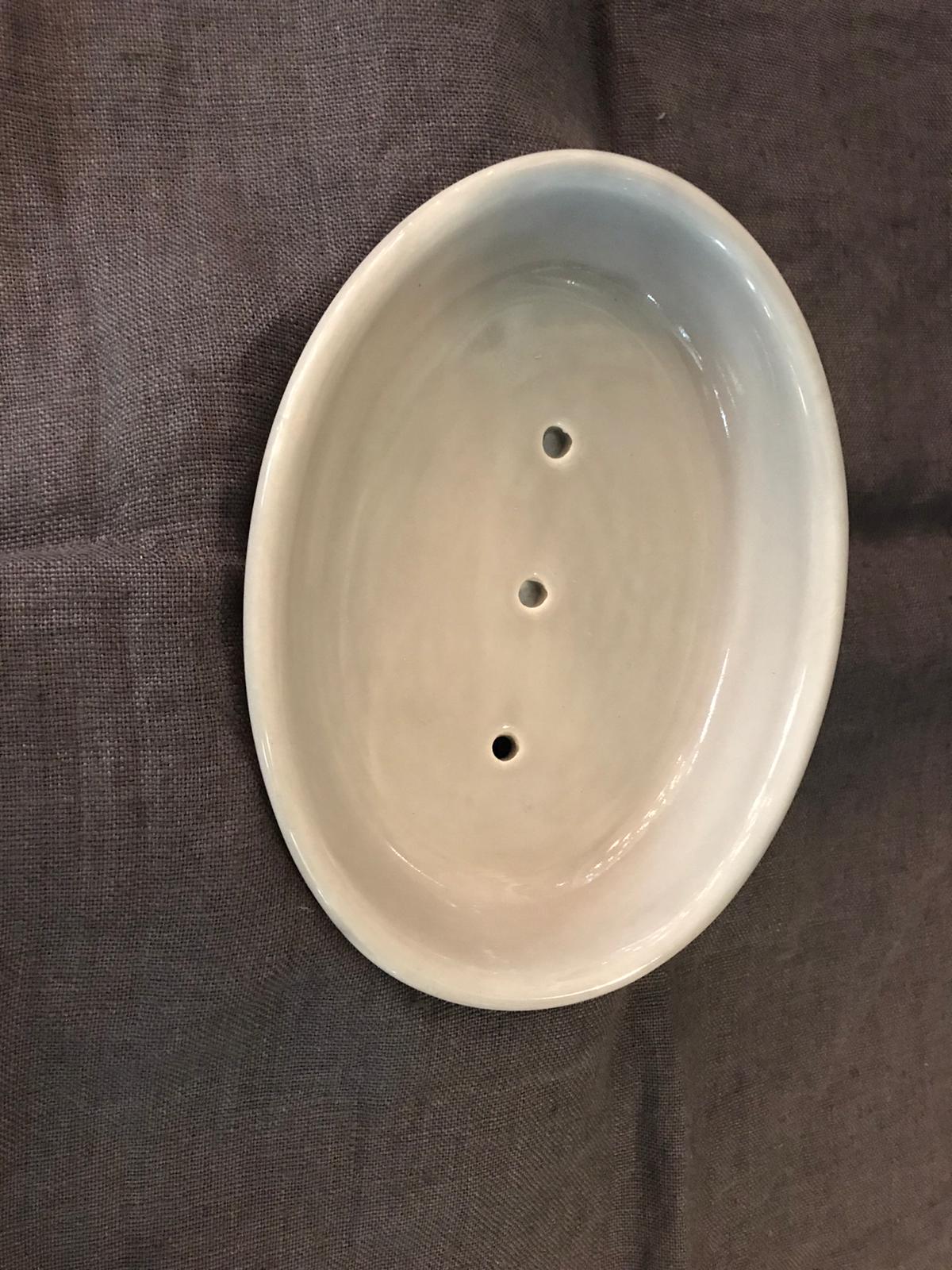 Oval Tvålfat light grey - 2