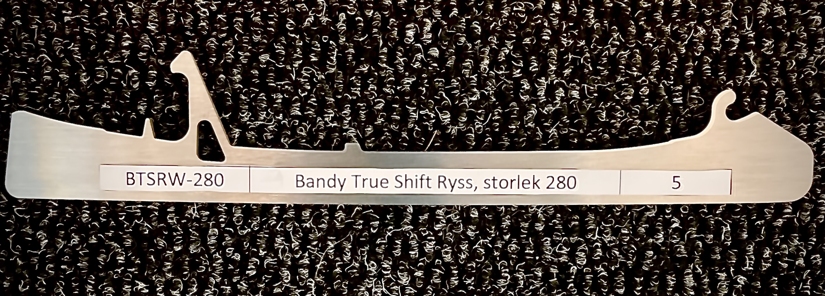 BandyStål R-steel till True Shift Max hållare Ryssprofil