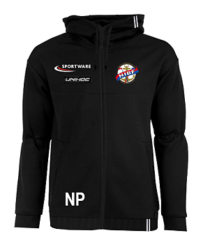 Unihoc Hood Zip Legacy Jr (Höganäs IBF)