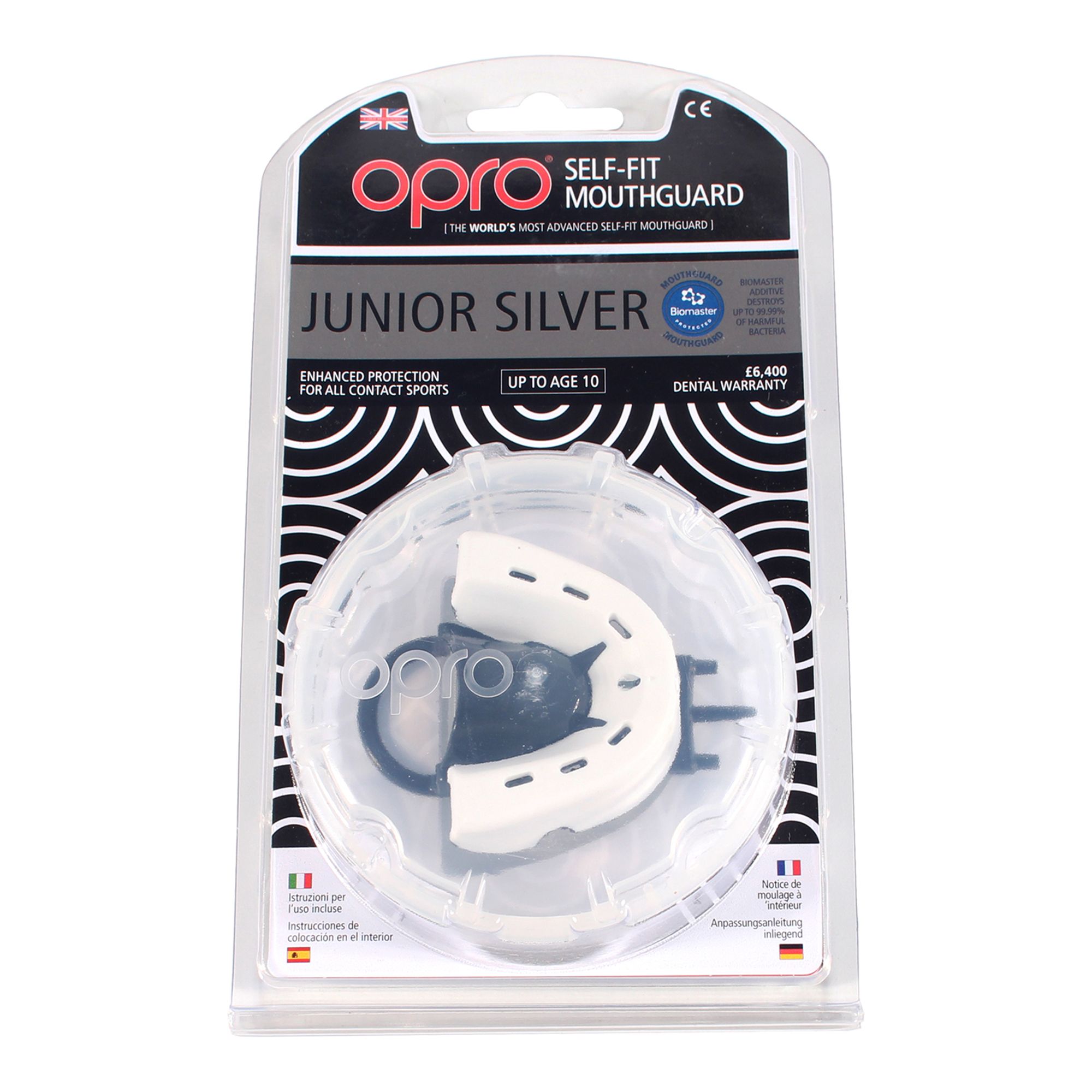 Opro Tandskydd Silver Ce - 2