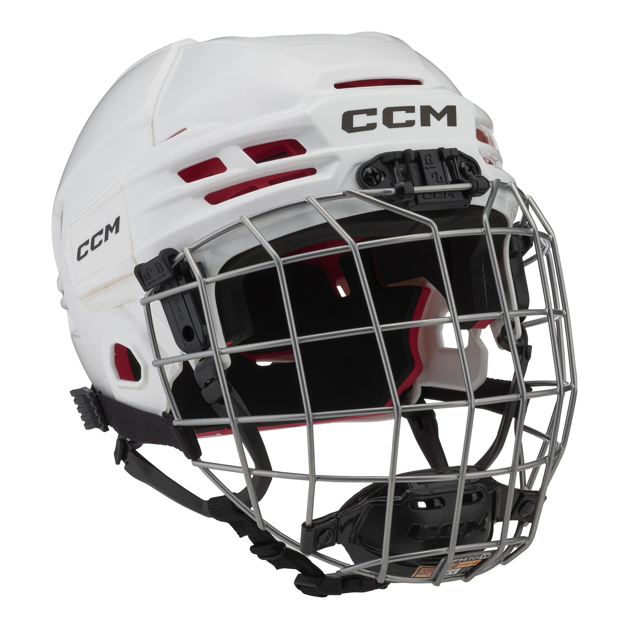 CCM Hjälm Tacks 70 Combo Yt - 14