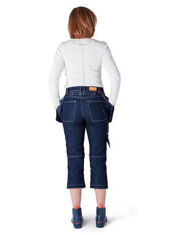 Dora worker capri pants - arbetsbyxor capri dam