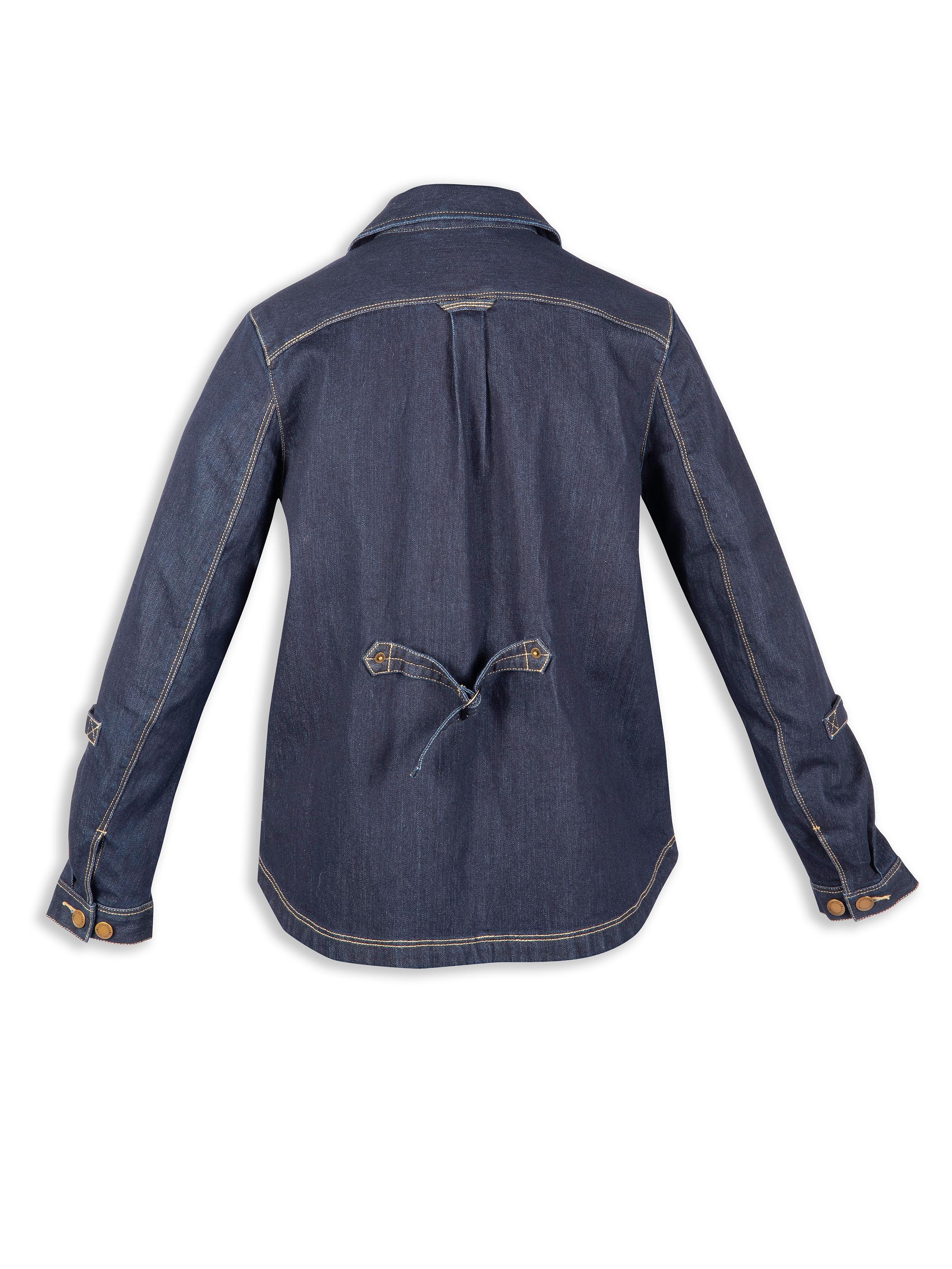 Olga overshirt - worker jeans jacket - 7
