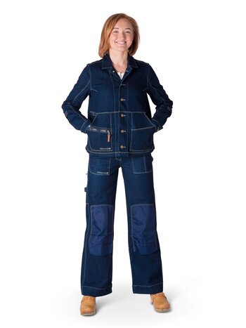 Olga overshirt - worker jeans jacket