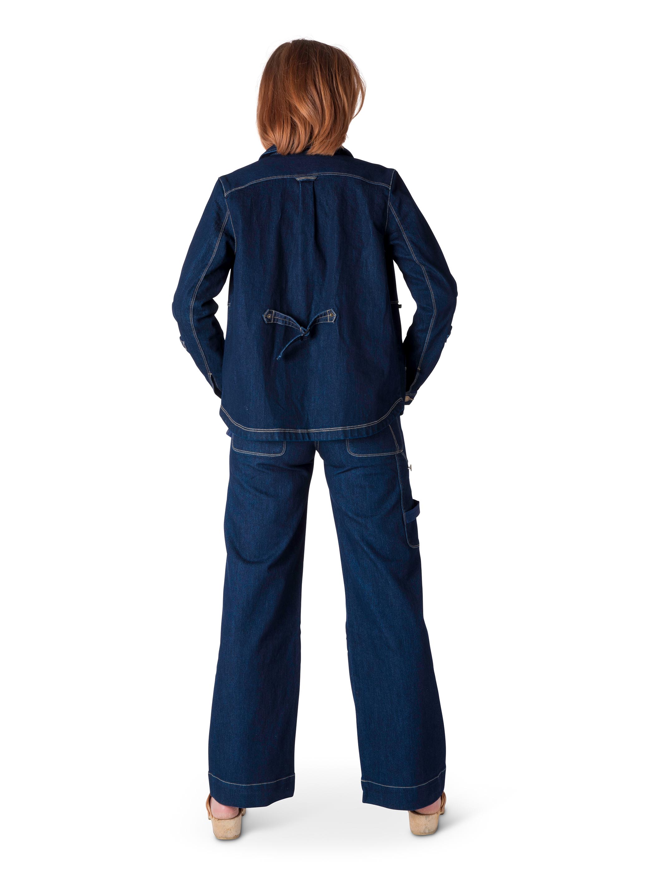 Olga overshirt - worker jeans jacket - 5