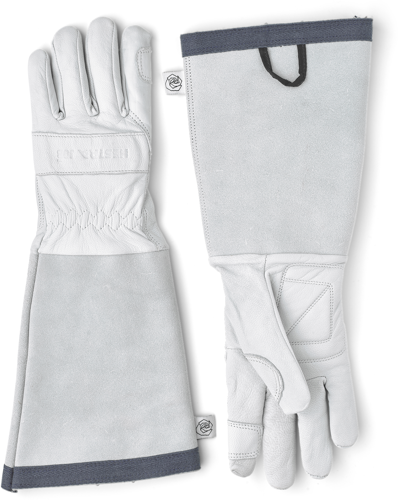 Hestra Garden Glove - White -Garden rose glove