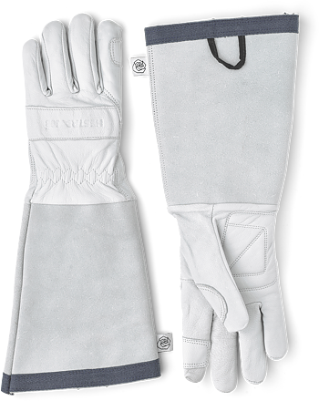 Hestra Garden Glove - White -Garden rose glove