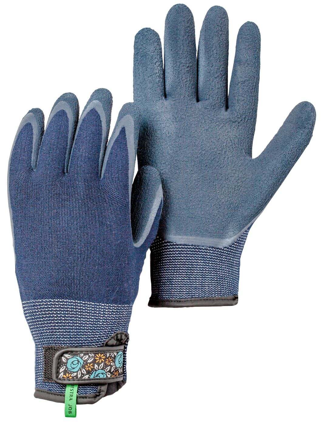 Hestra Trädgårdshandske - Indigo - Garden bamboo glove