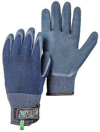 Hestra Gardening gloves - Indigo - Garden Bamboo Gloves