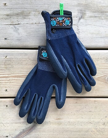 Hestra Gardening gloves - Indigo - Garden Bamboo Gloves