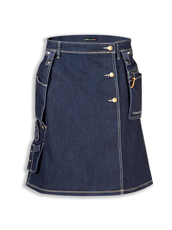 Dallas Denim Worker Kilt - unisex work kilt