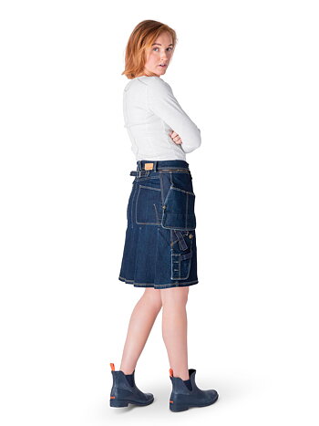 Dallas Denim Worker Kilt - unisex work kilt