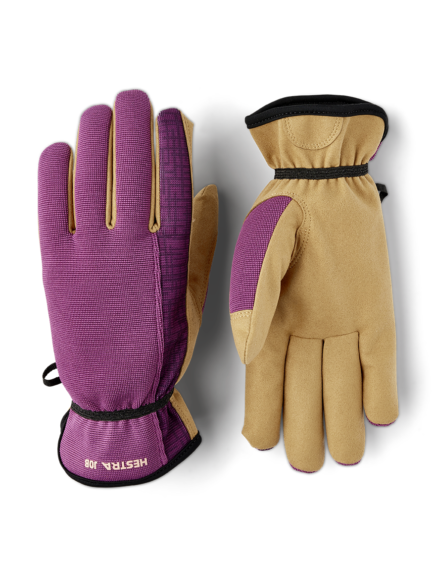 Hestra Work Glove - Terra Utility - Bordeaux