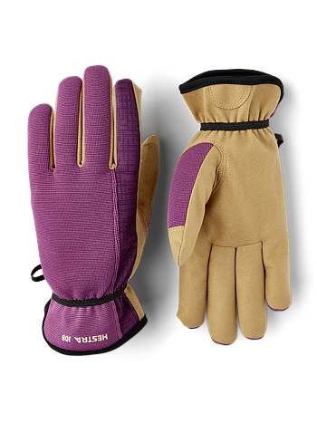 Hestra Work Glove - Terra Utility - Bordeaux