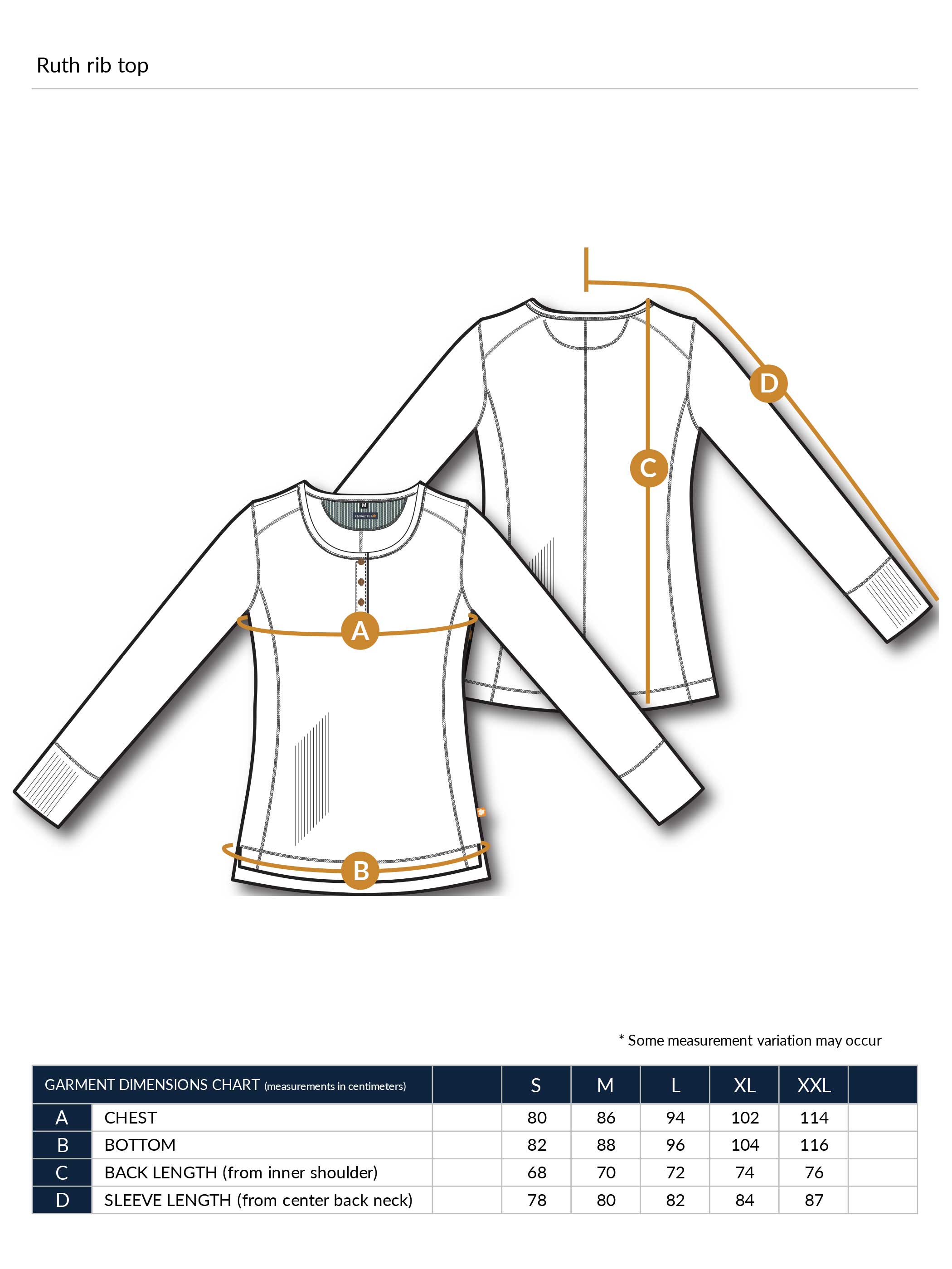 Ruth Rib Top - long sleeve - Orchid - 3