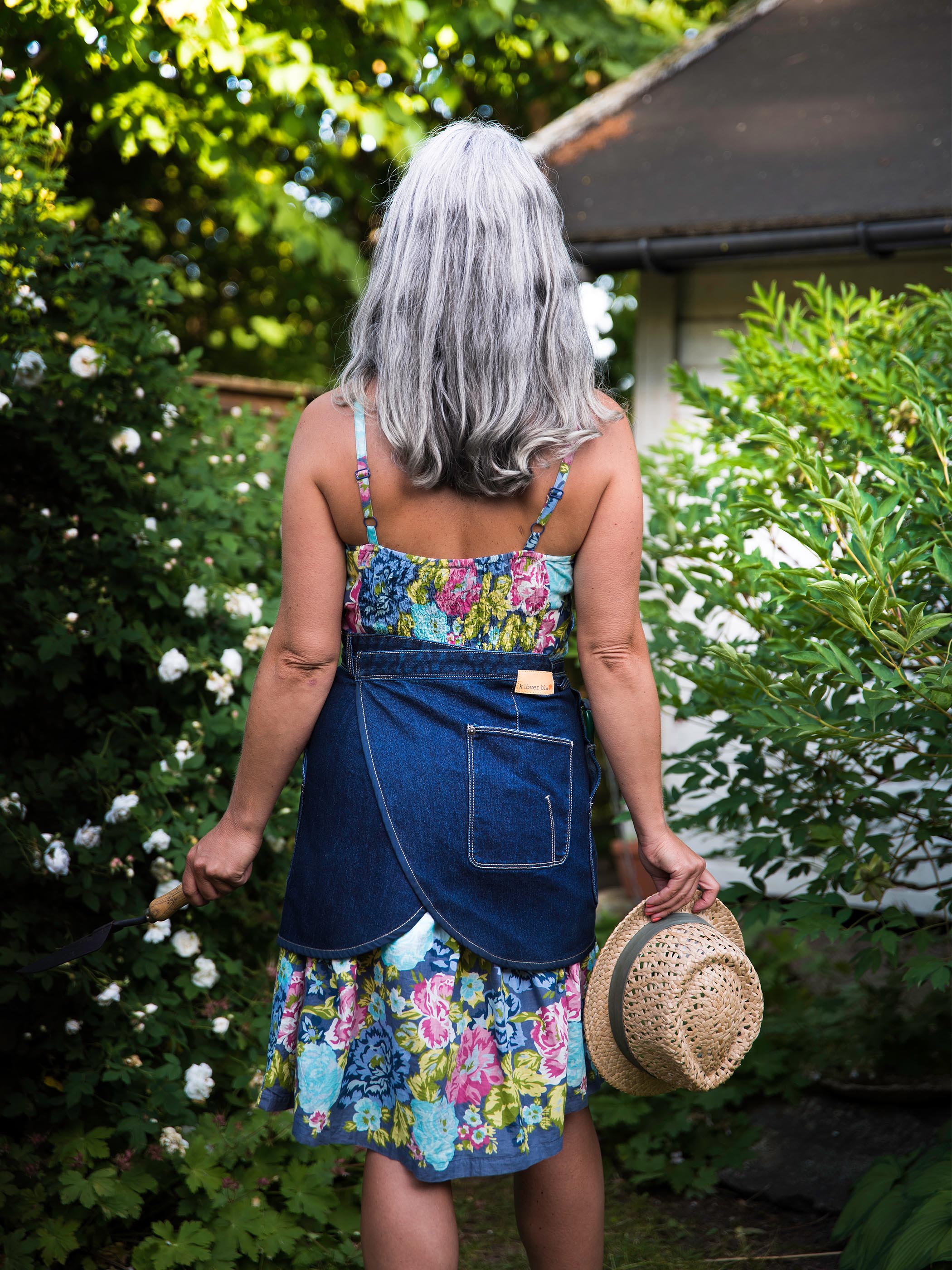 Drew Denim Bib Apron - carpenter-style apron - 12