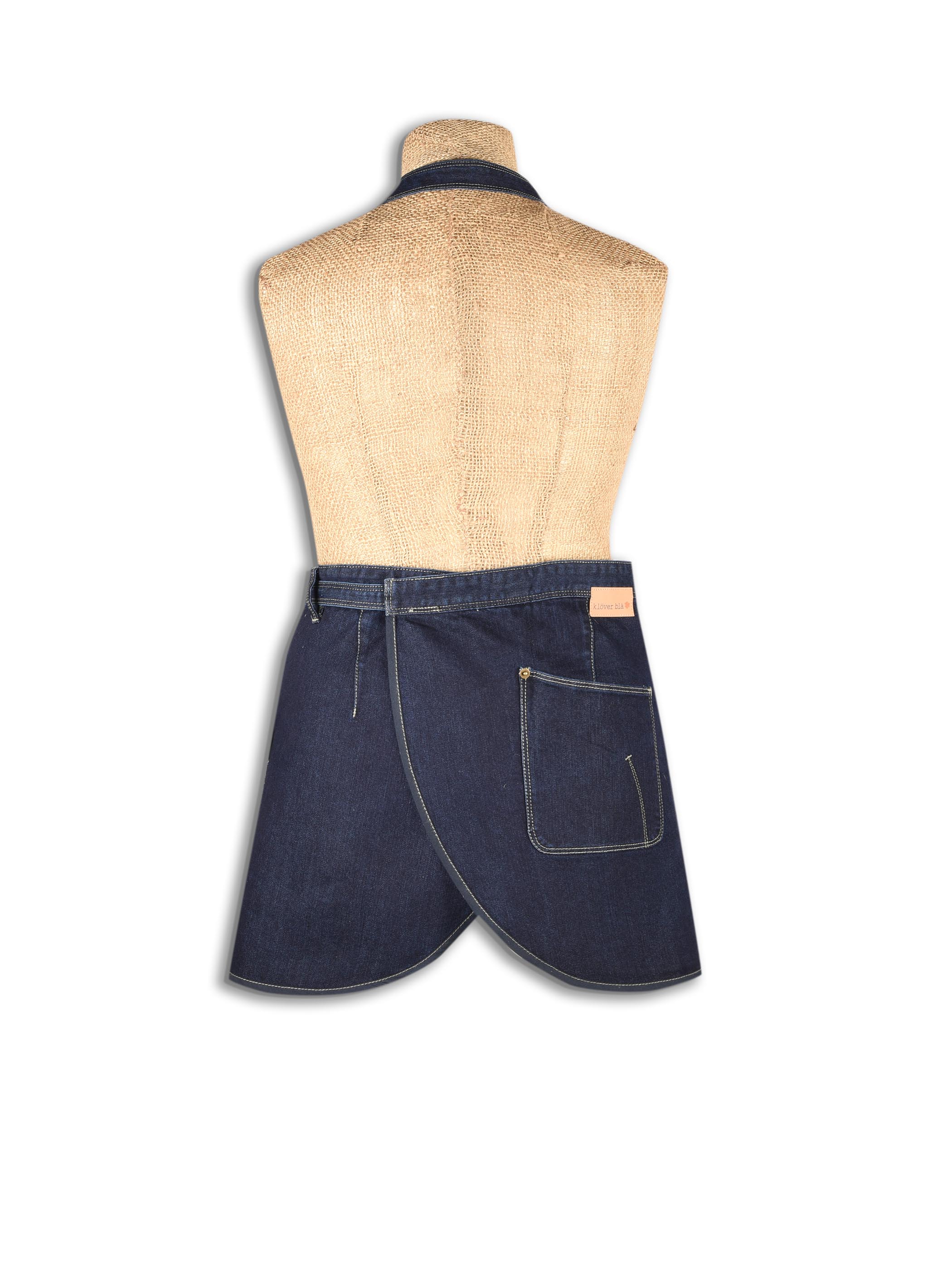 Drew Denim Bib Apron - carpenter-style apron - 6