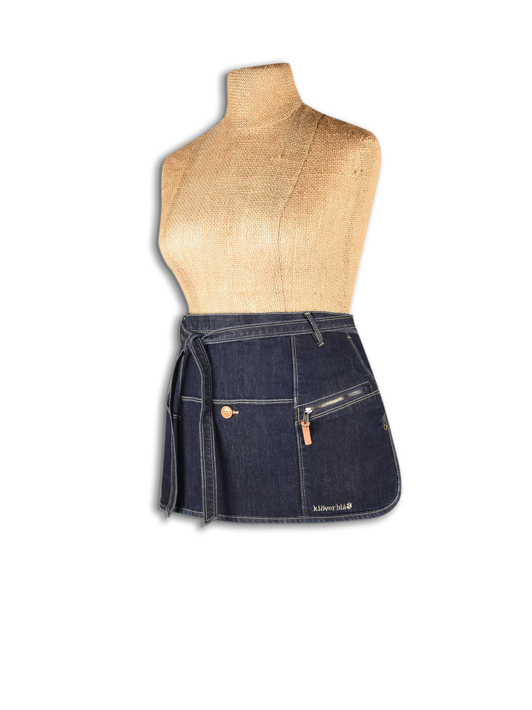 Lea denim hip apron - höftförkläde i denim - 6