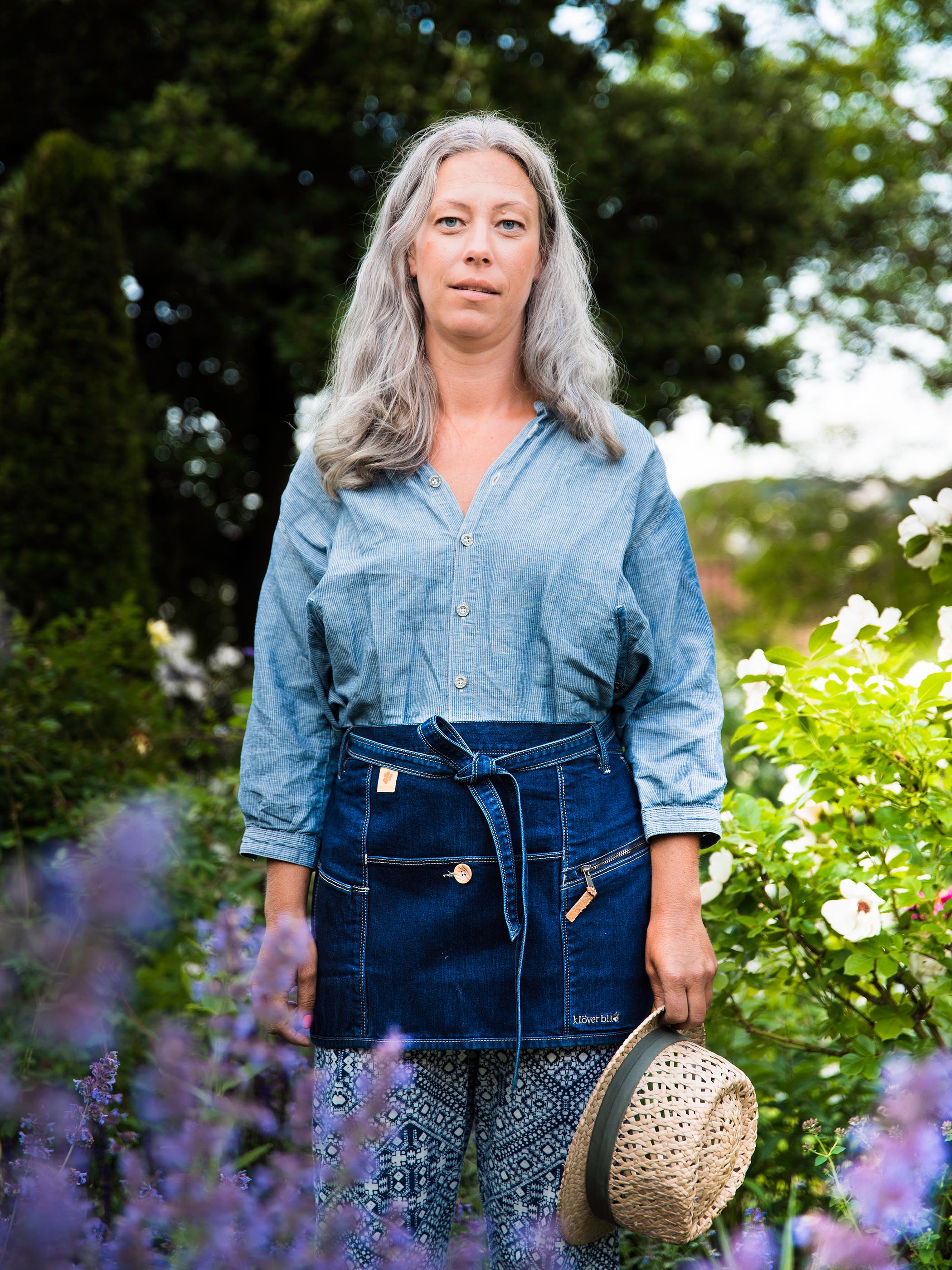 Lea denim hip apron - höftförkläde i denim - 10