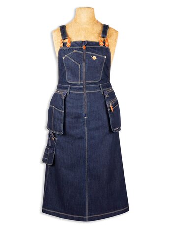 Lovi denim worker bib skirt - Carpenter dress