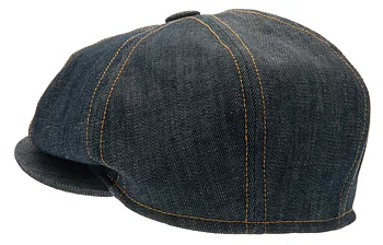 Gustav Organic Denim Blue - Newsboy cap CTH Ericson